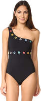 Thumbnail for your product : Karla Colletto Prisma One Shoulder One Piece