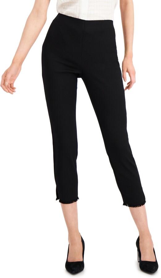 Alfani Pull-On Straight-Leg Pants, Created for Macy's - ShopStyle