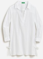 Thumbnail for your product : J.Crew Cotton voile tunic cover-up with side ties