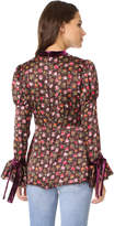 Thumbnail for your product : Anna Sui Rosebuds Charmeuse Blouse