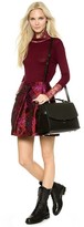 Thumbnail for your product : Nina Ricci Leather & Suede Satchel