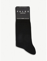 Thumbnail for your product : Falke Men's Black Airport Socks, Size: 41