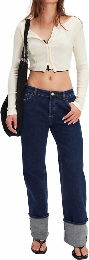 ROLLA'S Heidi Low Rise Jean In Indigo