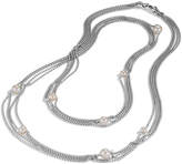 Thumbnail for your product : David Yurman Four-Row Chain Necklace with Pearls