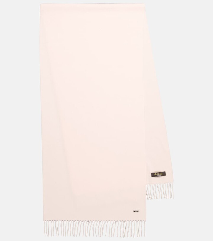 Loro Piana Grande Unita cashmere scarf - ShopStyle Scarves & Wraps