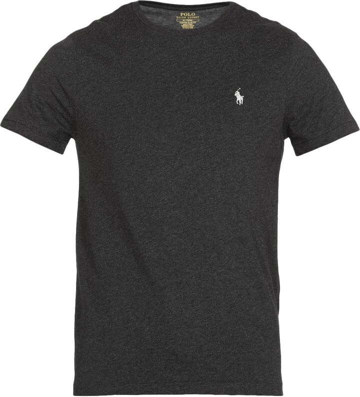 Polo Ralph Lauren Logo Embroidered Round Neck T-shirt