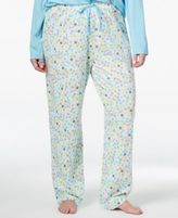 Thumbnail for your product : Hue Plus Size Printed Pajama Pants