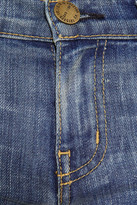 Thumbnail for your product : Current/Elliott The Stiletto cropped low-rise skinny jeans
