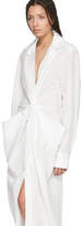 Thumbnail for your product : Jacquemus White La Robe Bolso Longue Dress