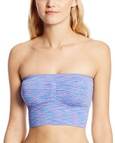 Thumbnail for your product : Steve Madden Women's Space Dye Seamless Strapless Crop Bra