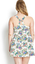 Thumbnail for your product : Forever 21 FOREVER 21+ Floral Fields Fit & Flare Dress
