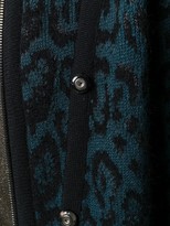 Thumbnail for your product : Roberto Cavalli Leopard Print Knit Cardigan