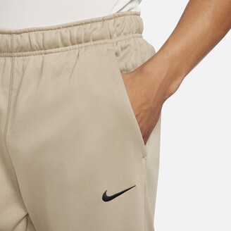 Nike Men's Therma Therma-FIT Open Hem Fitness Pants in Brown - ShopStyle