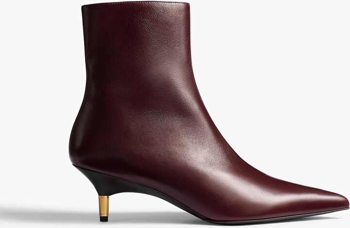 Bella Ankle Boot in Bordeaux Vintage Calf Leather