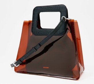 clear bags with handles for work