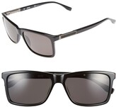 Thumbnail for your product : HUGO BOSS '0704PS' 57mm Polarized Sunglasses