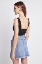 Thumbnail for your product : Aje Arlow Denim Mini Skirt