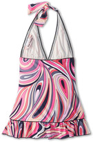 Thumbnail for your product : Juicy Couture Boho Scuba Halter Swimdress (Toddler/Little Kids/Big Kids)