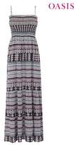 Thumbnail for your product : Next Womens Oasis Black Amboselli Tiered Maxi Dress