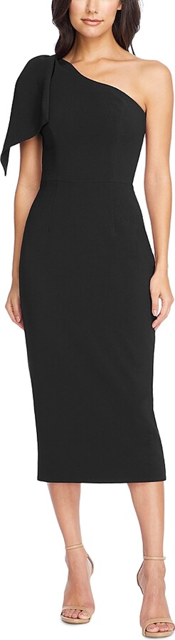 Dress the Population Tiffany One Shoulder Midi Dress