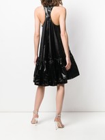 Thumbnail for your product : No.21 Shiny Tiered Mini Dress