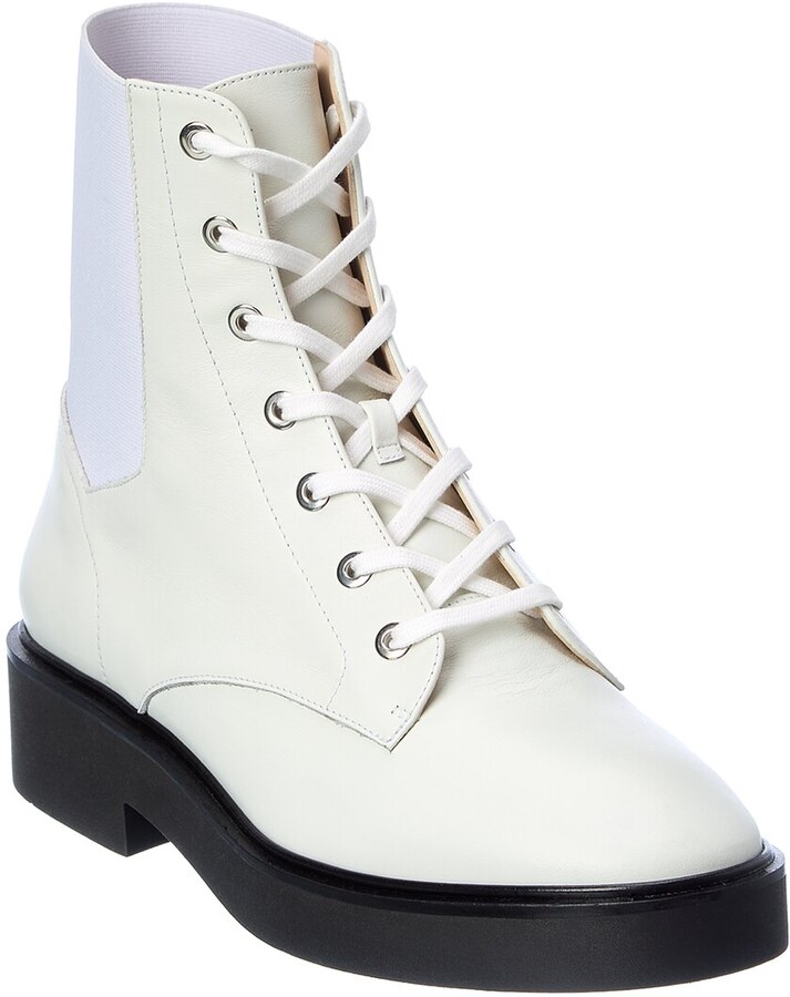 stuart weitzman maelie leather bootie