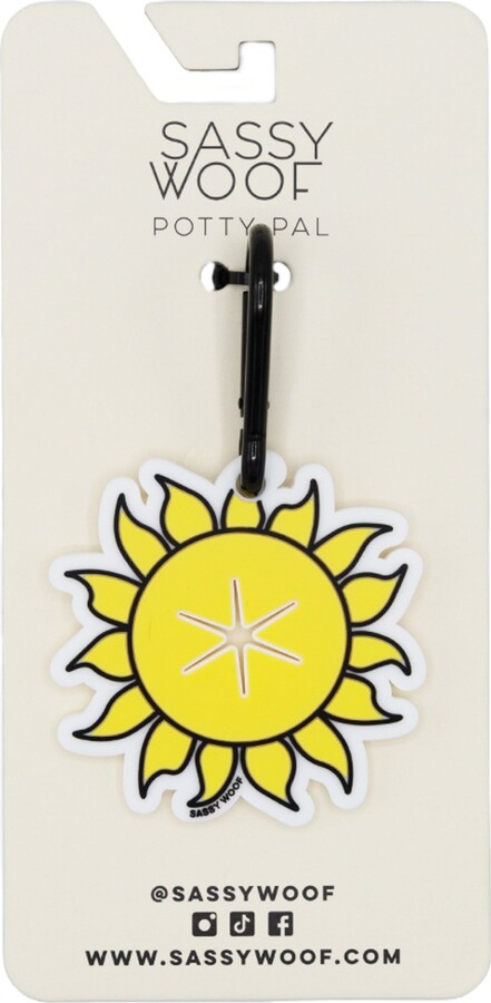 Sassy Woof Potty Pal Dog Poop Bag Holder, Sun