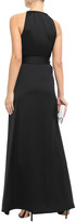 Thumbnail for your product : Diane von Furstenberg Marisol Satin-crepe Maxi Wrap Dress