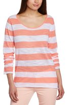 Thumbnail for your product : Esprit Women's 044EE1I005 Striped Boat Neck Long Sleeve Jumper