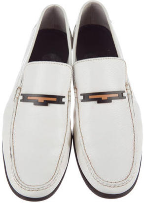 a. testoni a.testoni Leather Dress Loafers