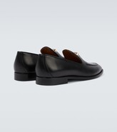Thumbnail for your product : Versace La Medusa leather loafers
