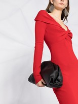 Thumbnail for your product : Alexander McQueen Twist Detail Knitted Dress