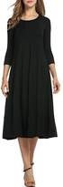 Thumbnail for your product : Herose Womens Spring Cotton Wear to Work Office Wear Long Dress Outfits L