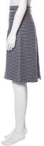 Thumbnail for your product : Tory Burch Woven Pleated Skirt
