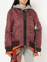 Thumbnail for your product : Puma Maison Yasuhiro big zip ma-1 jacket