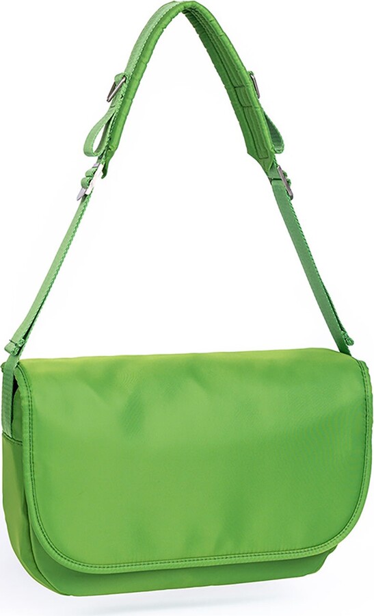 Hah Archive Round Flap Crossbody Bag - Green