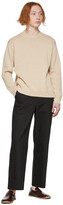 Thumbnail for your product : AURALEE Beige Cord Plating Knit Sweater
