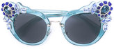Thumbnail for your product : Miu Miu Eyewear - cat eye sunglasses - women - Acetate/metal - One Size