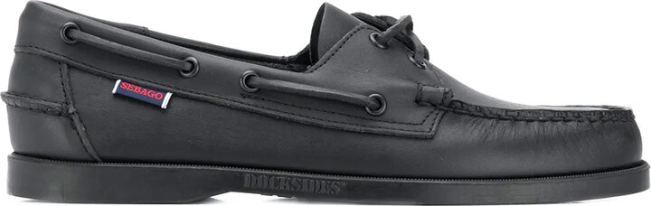 sebago shoes black