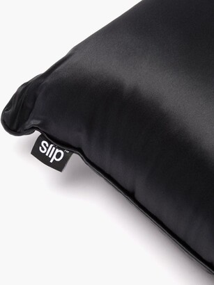 Slip Silk Pillow And Eye Mask Travel Set - Black