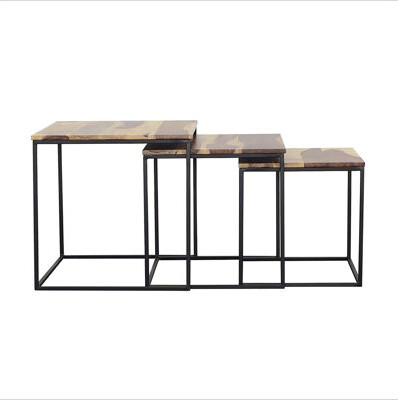 Hokku Designs Natural 3-piece Nesting Table
