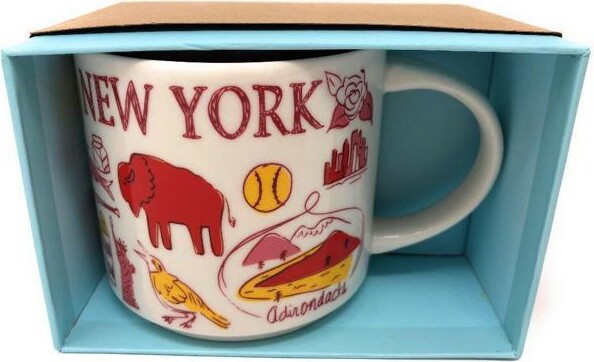 Starbucks New York Coffee Mug Been There Knickerbocker State