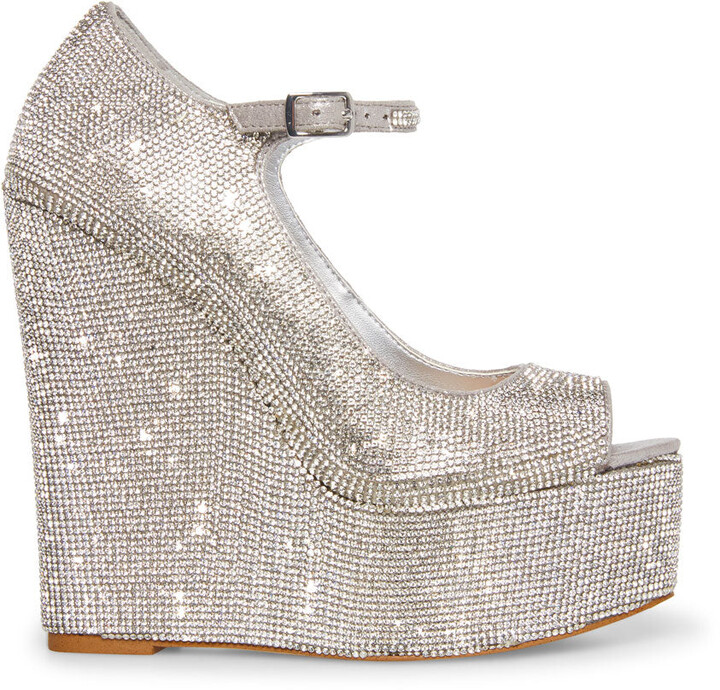 Steve Madden Macie Rhinestones ShopStyle Platforms
