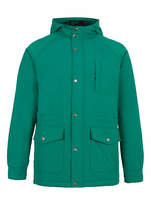 Thumbnail for your product : Topman Bright Green Hooded Jacket