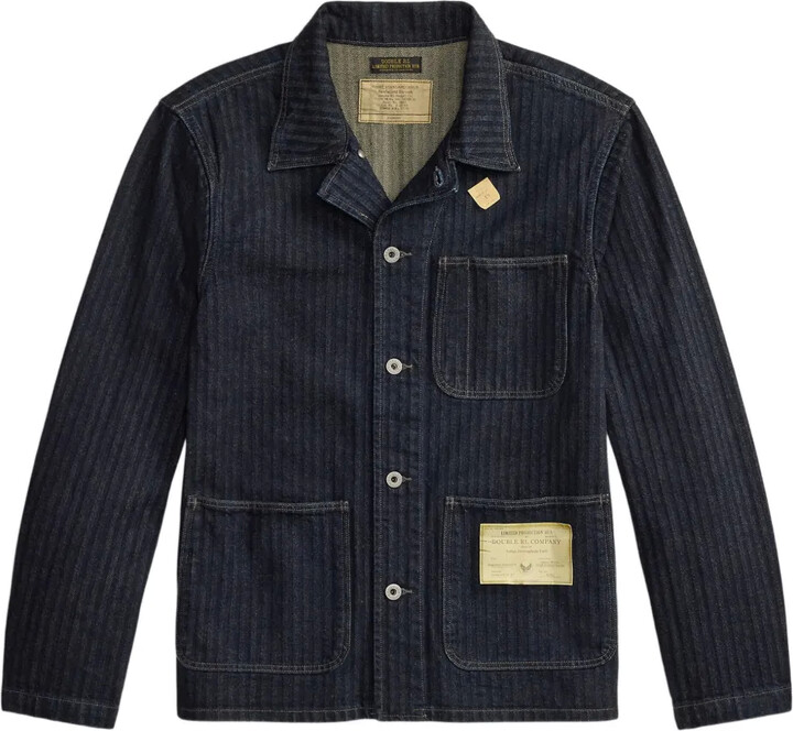 Ralph Lauren RRL Striped Cotton Overshirt