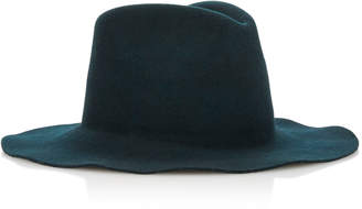Janessa Leone Rowan Wool Fedora Hat