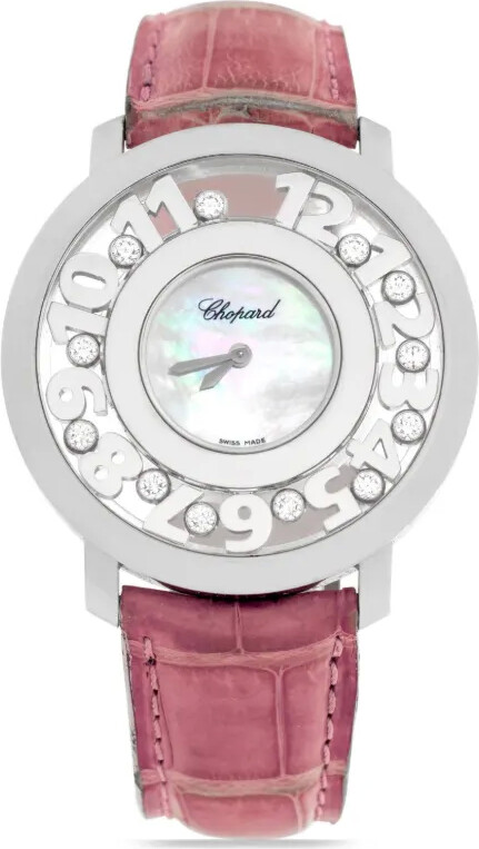 Chopard Pre-Owned 2007 pre-owned Happy Diamonds 36mm