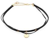 Thumbnail for your product : Jules Smith Designs Brea Double Faux-Leather Choker
