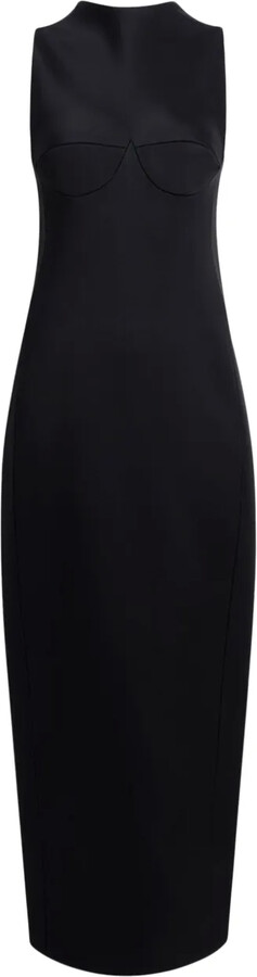 KHAITE Shoshanna bustier-shape maxi dress