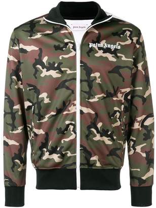 Palm Angels camouflage bomber jacket
